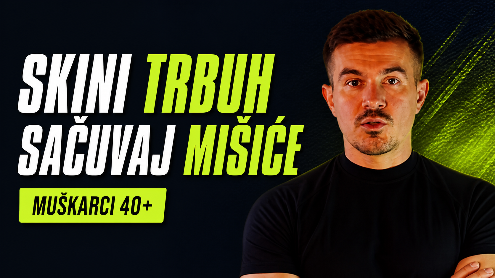 Kako skinuti trbuh i sačuvati mišiće za muškarce 40+
